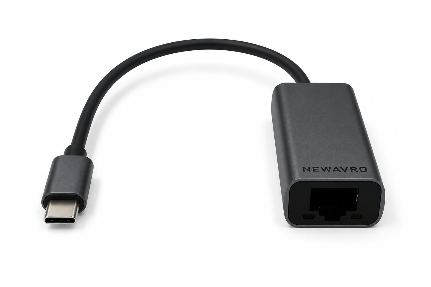 Newavro USB-C to Gigabit Ethernet Adapter - Type-C to RJ45 Network Adapter